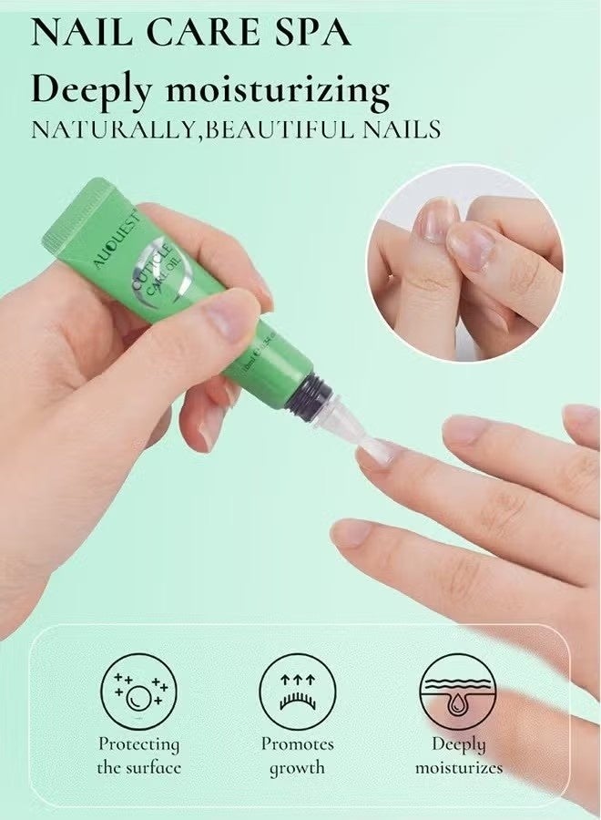 AuQuest Cuticle Care Oil - Deep Acting Cuticle Oil, Nail Hardener, Nourishes, Moisturizes, Moisturizes Dry And Cracked Nails, Nourishes And Softens Cuticles - Image 3